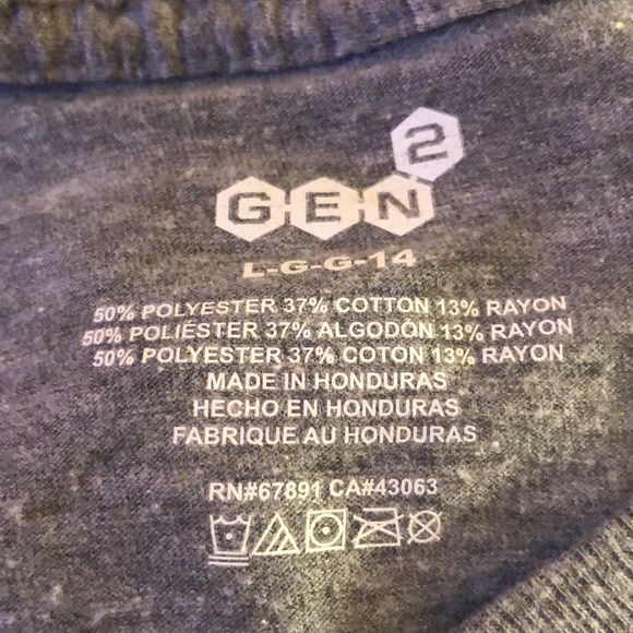 Kids Wisconsin Badgers T-shirt, Size Large (14) - Picture 2 of 4